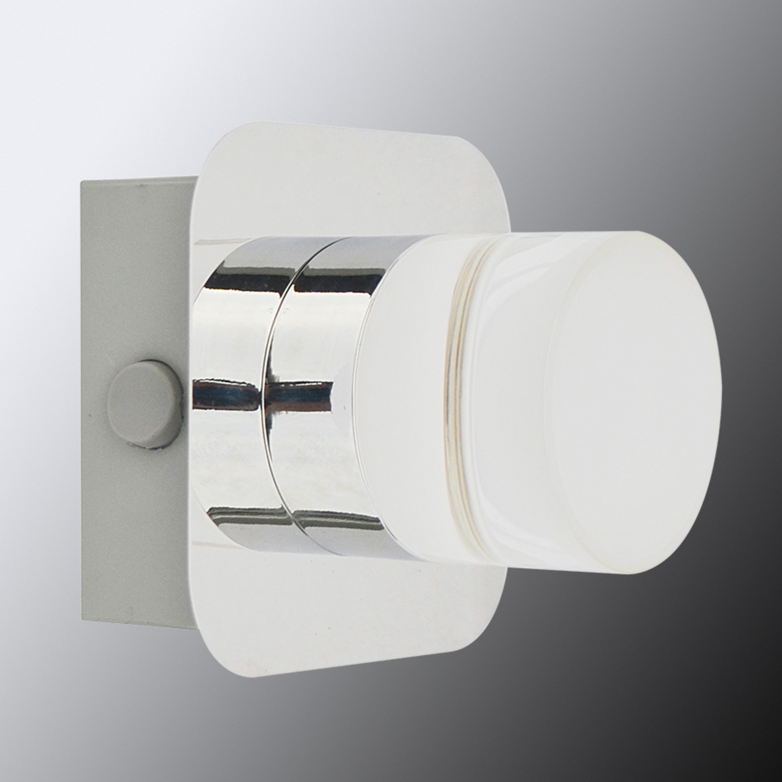 Aplică de perete LED Stefanie cu comutator crom