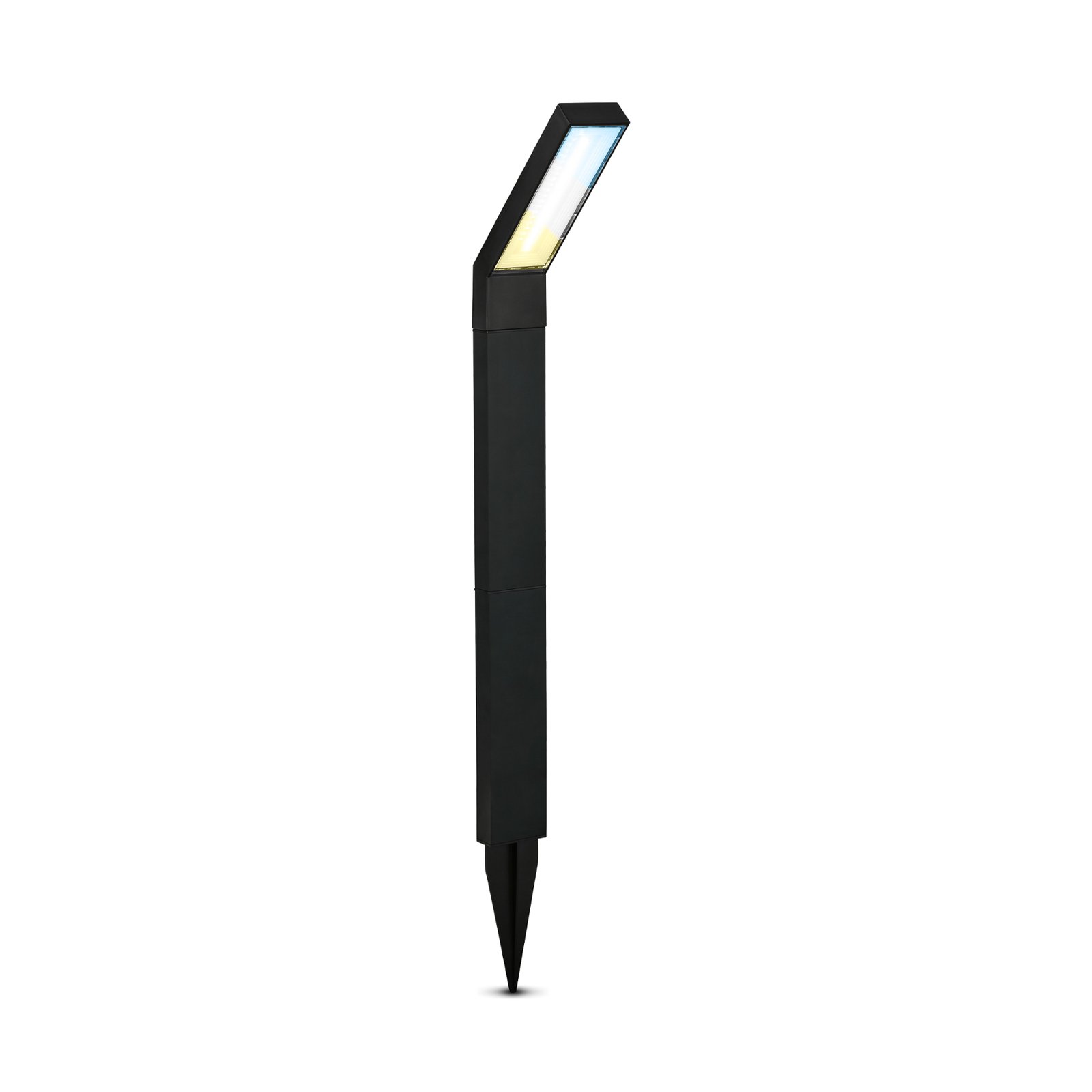 LED-Solar-Erdspießleuchte 3796015, schwarz, Kunststoff, CCT