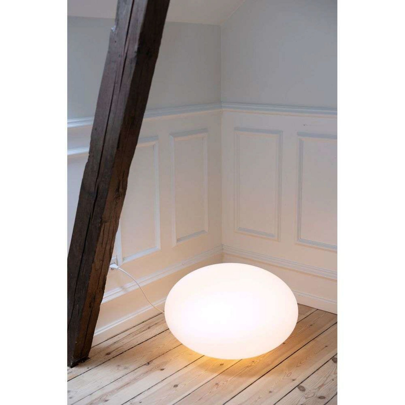 Eggy Pop In Lampă de Masă/Lampadar Ø55 Opal White/White Lacquered - CPH Lighting