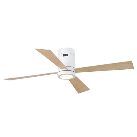 Vierflügeliger Deckenventilator Timor mit LED
