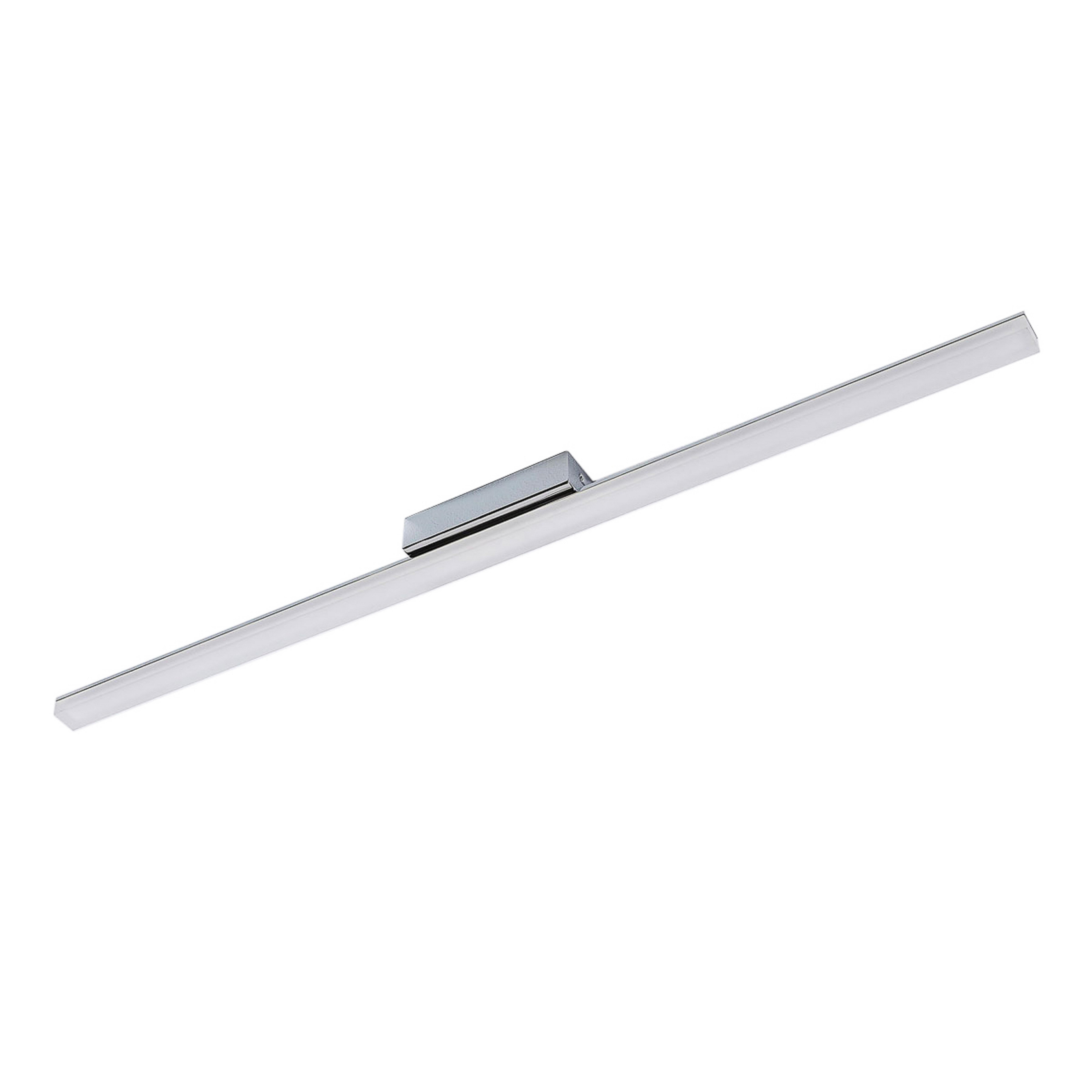 Levke LED Plafondlamp IP44 White/Chrome - Lindby