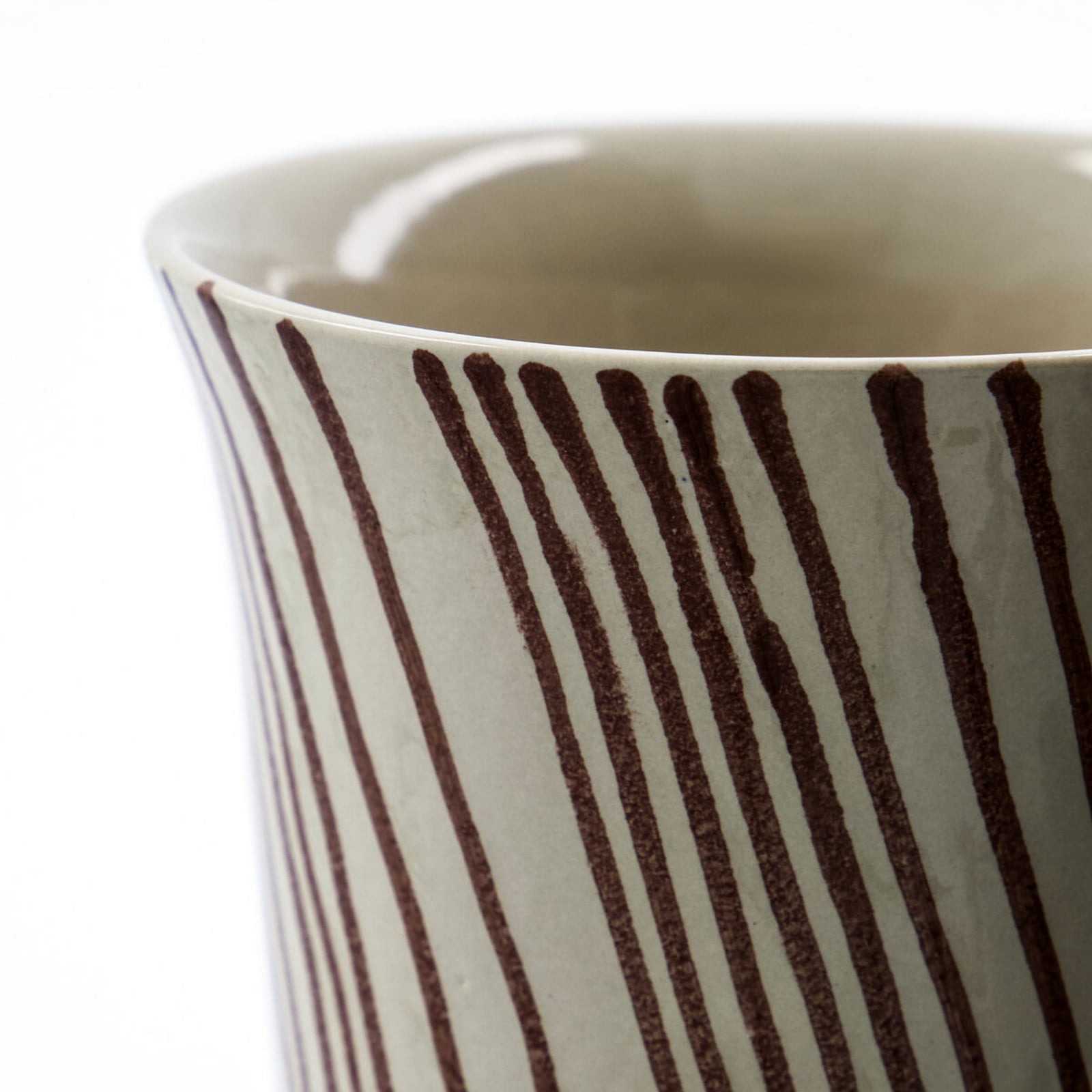 Tazza HDDiva, marrone, ceramica, 9 cm, set da 2 - House Doctor