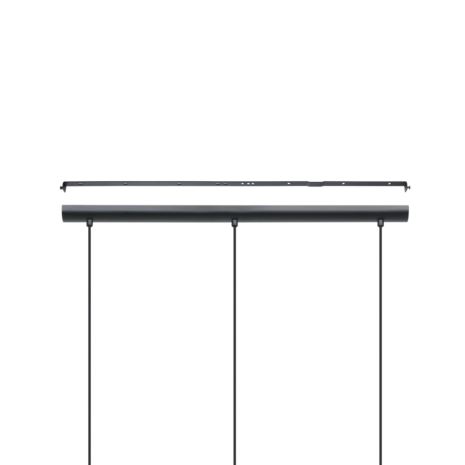 Hängeleuchte Dembleby, dreiflammig, natur