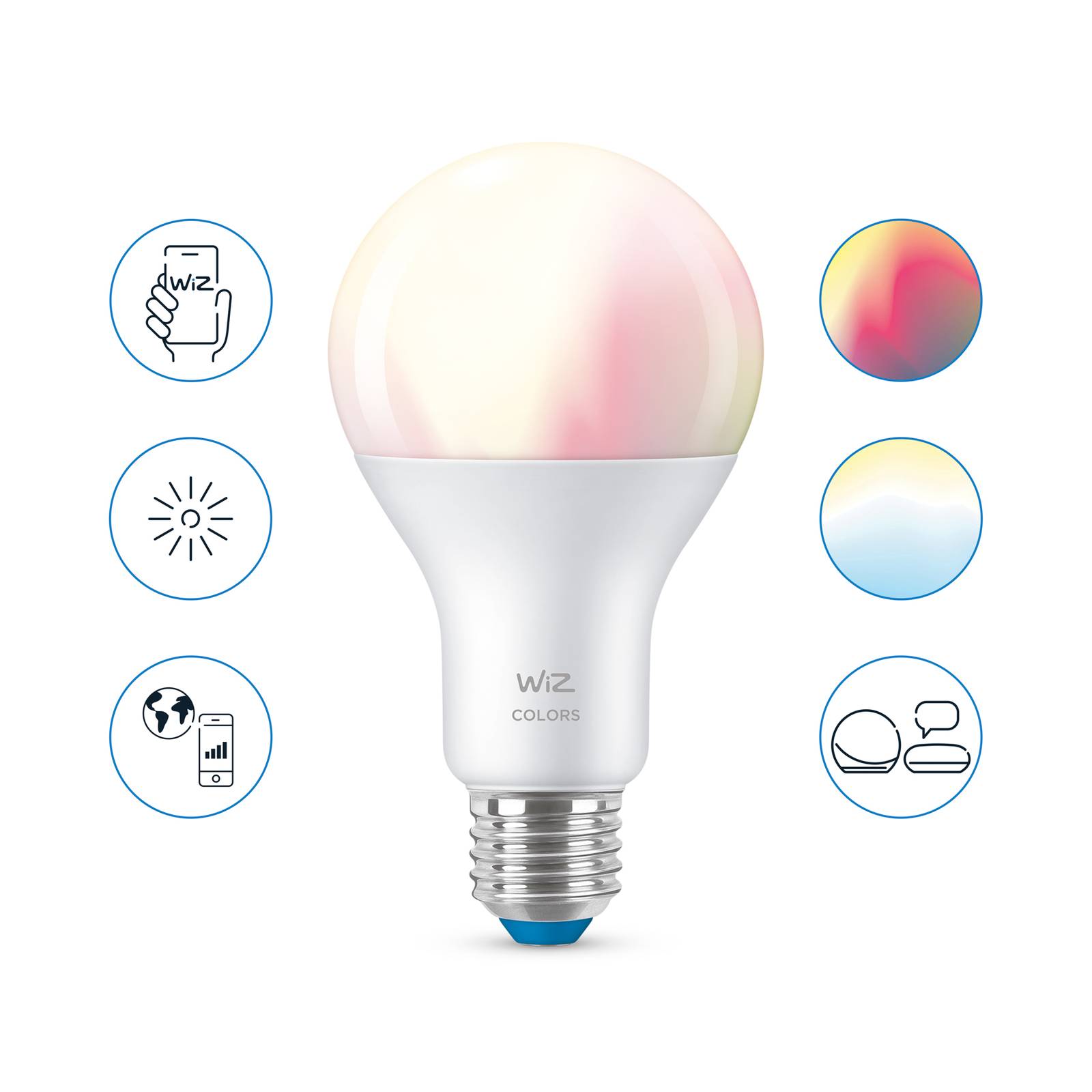 WiZ A67 żarówka LED Wi-Fi E27 13W matowa RGB