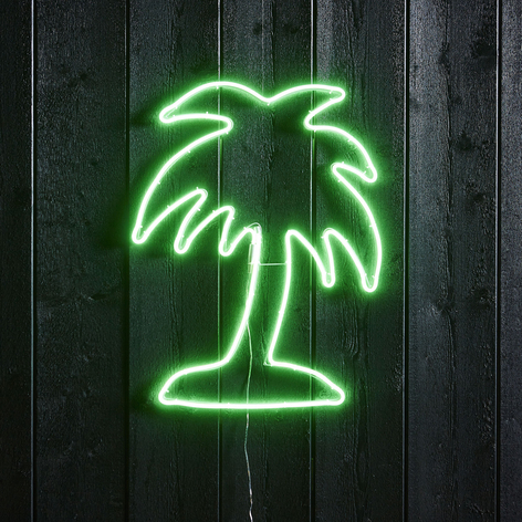 LED-Silhouette Flatneon Palme