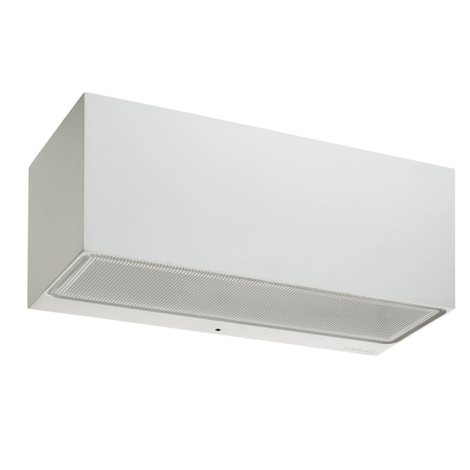 Asker Big Up/Down LED Außenwandleuchte Weiß Norlys - Aluminium