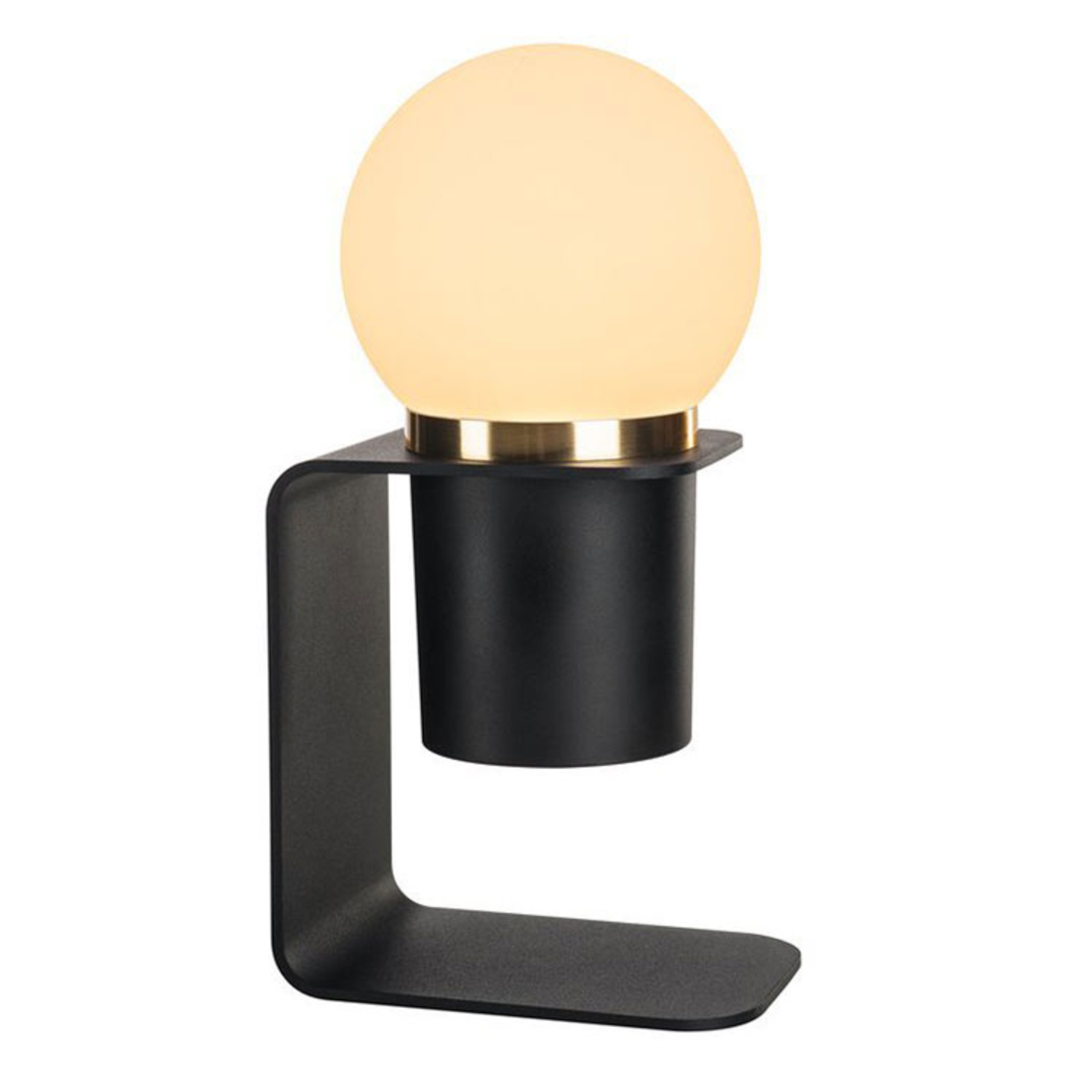 SLV Tonila LED-bordslampa svart/mässing