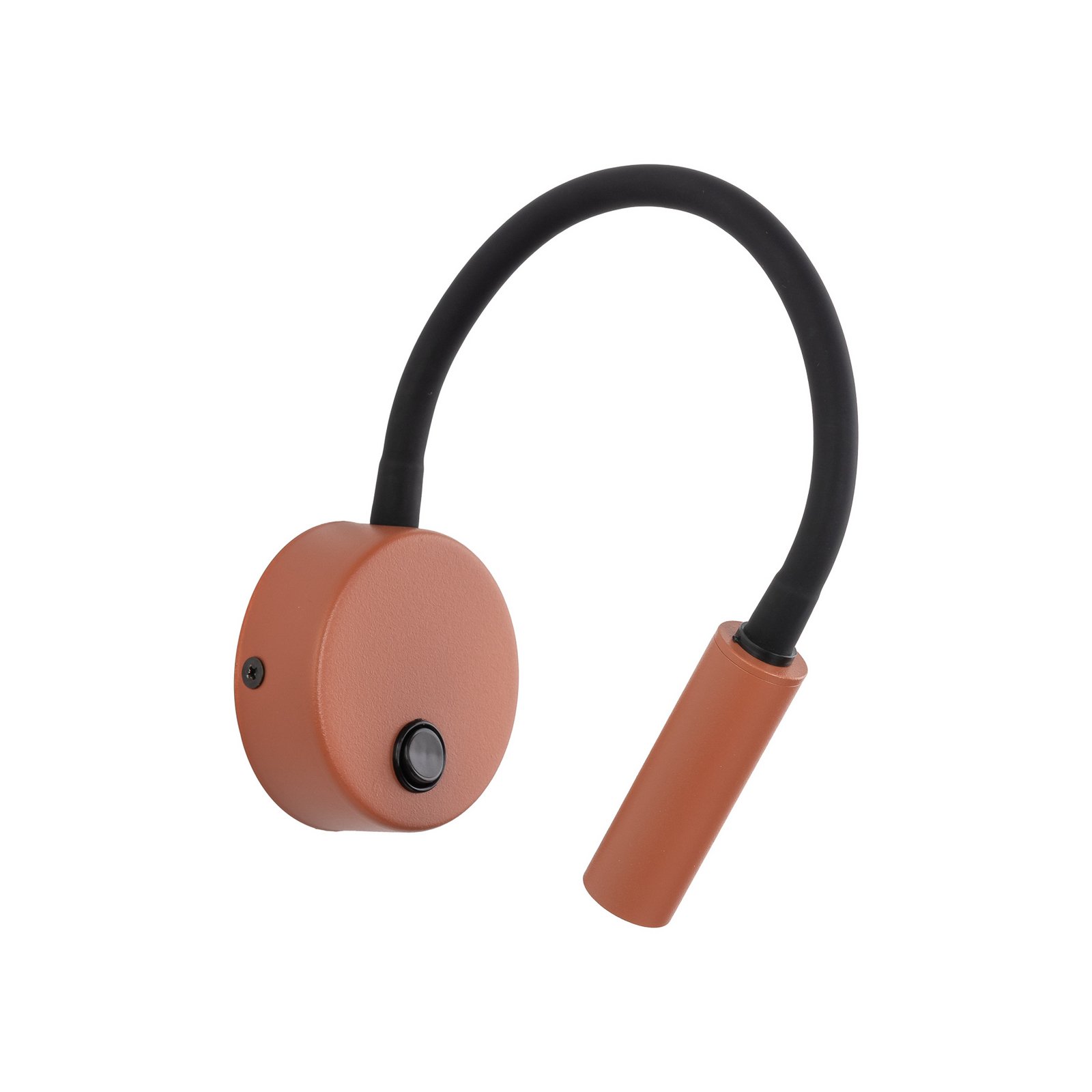 Lagos fali világítás, piros/fekete, G9, magasság 45 cm, fém Lagos fali világítás, piros/fekete, G9, magasság 45 cm, fém