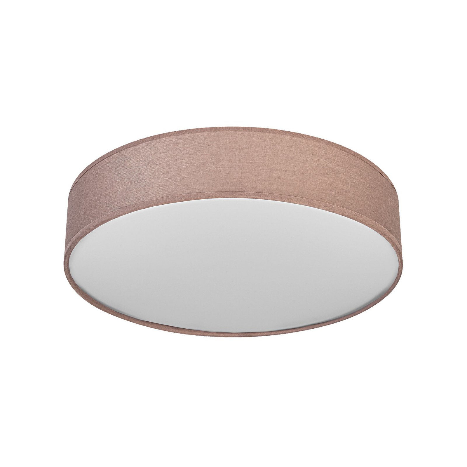 Plafonieră OSRAM ORBIS PARIS, maro, Ø 40 cm, textil, E27