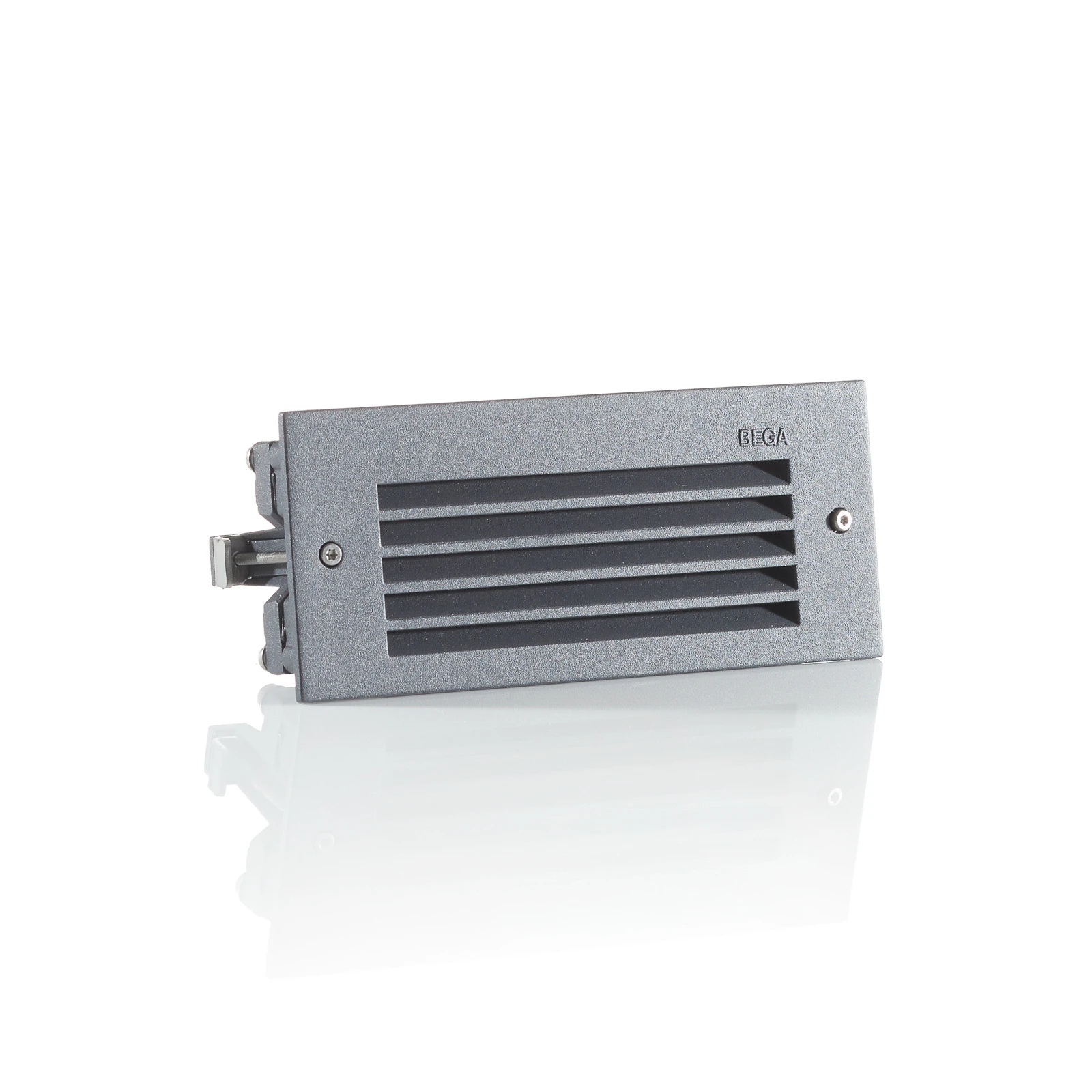BEGA LED-Wandeinbaulampe 33017, grafit, IP65 Metall CCT