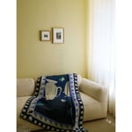 Momento Plaid JH46 Blu notte - &Tradizione