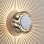 Lucande Keany LED-Außenwandlampe, Strahlenkranz