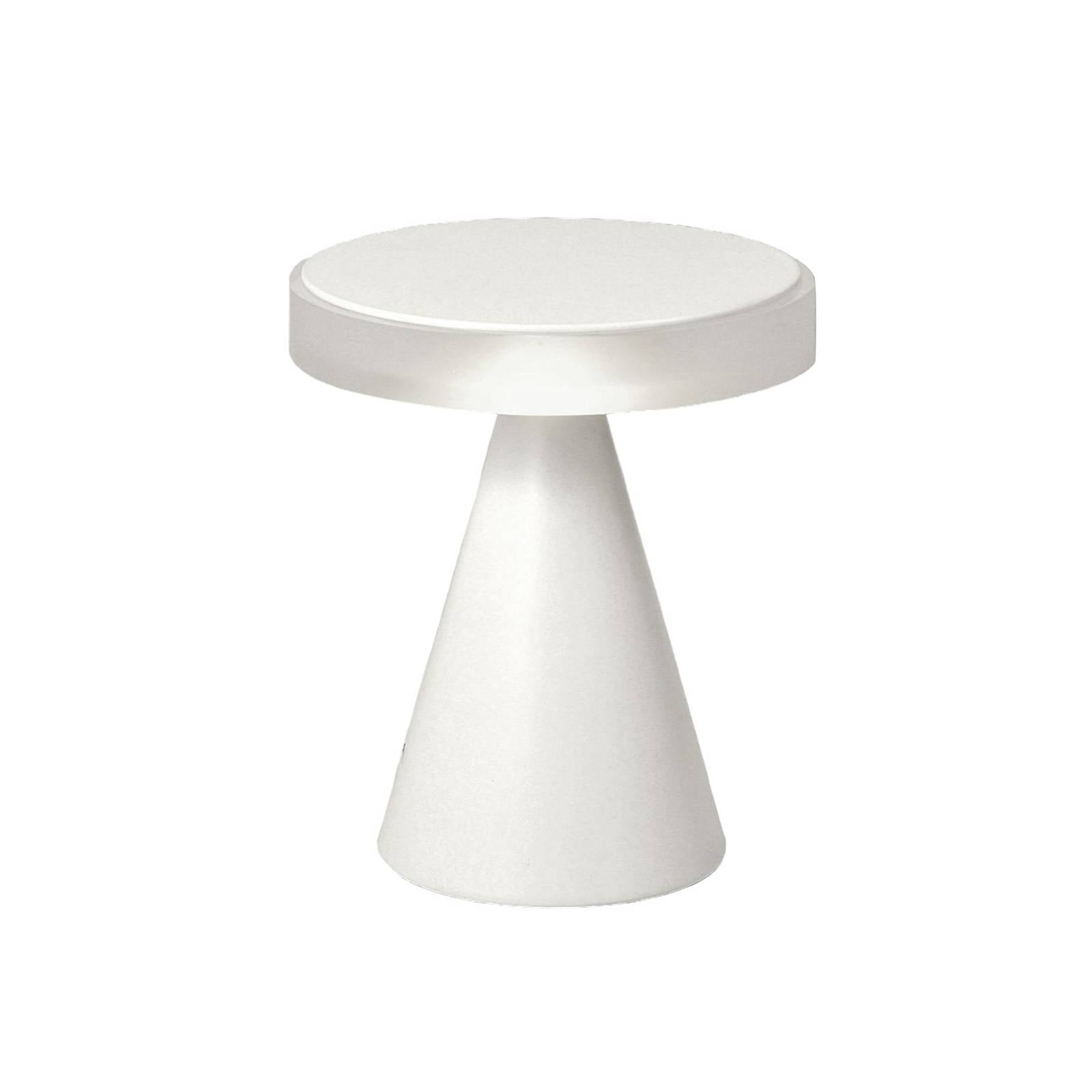 LED-Tischleuchte Neutra, Höhe 20 cm, weiß, Touchdimmer