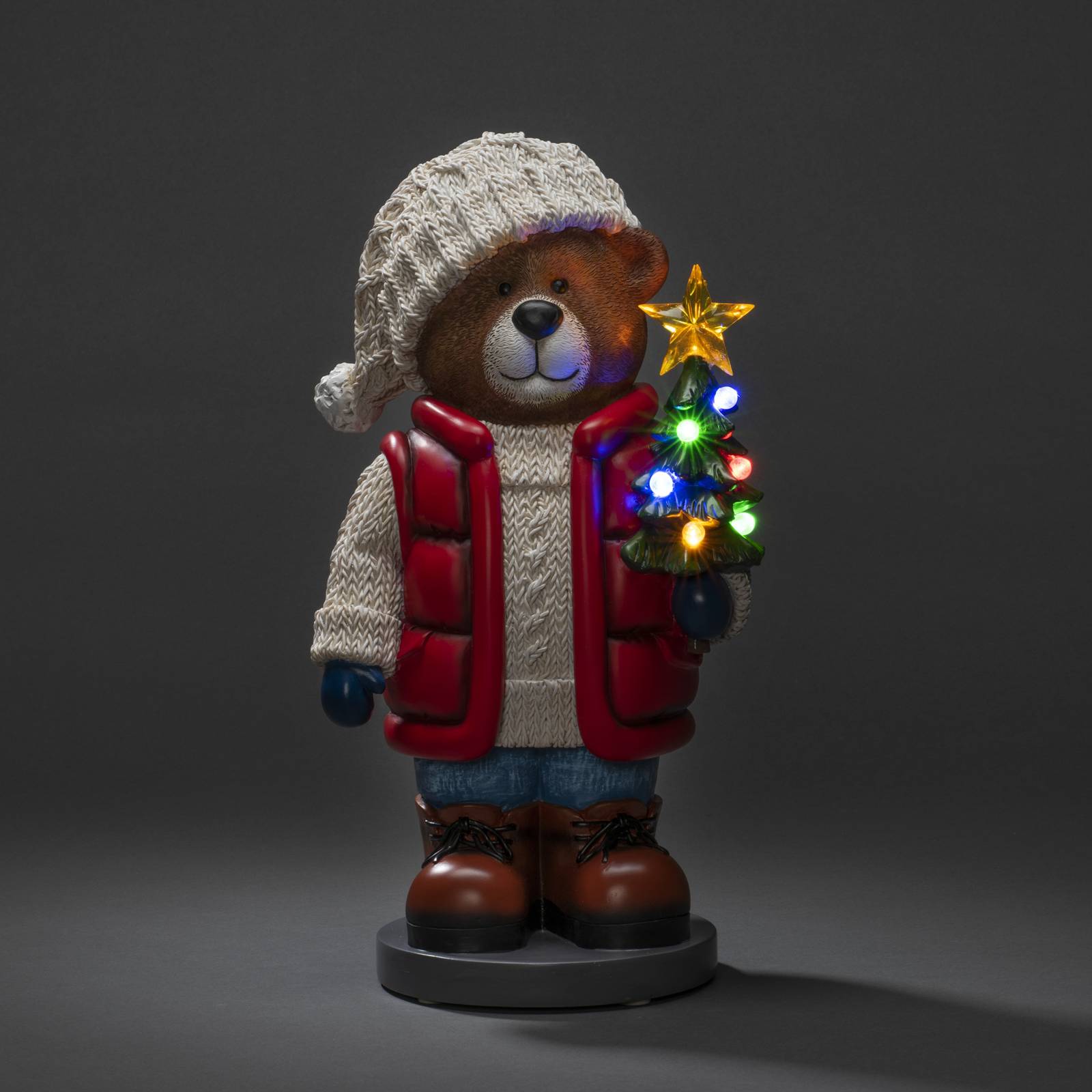 Konstsmide Christmas LED-dekorbelysning Teddybjörn inomhusbruk batteri