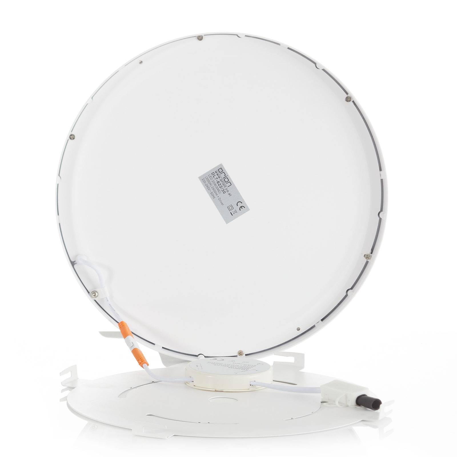 Lampa sufitowa LED Vika, okrągła, biała, Ø 30cm
