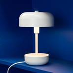 Dyberg Larsen Haipot galda lampa, IP20, balta