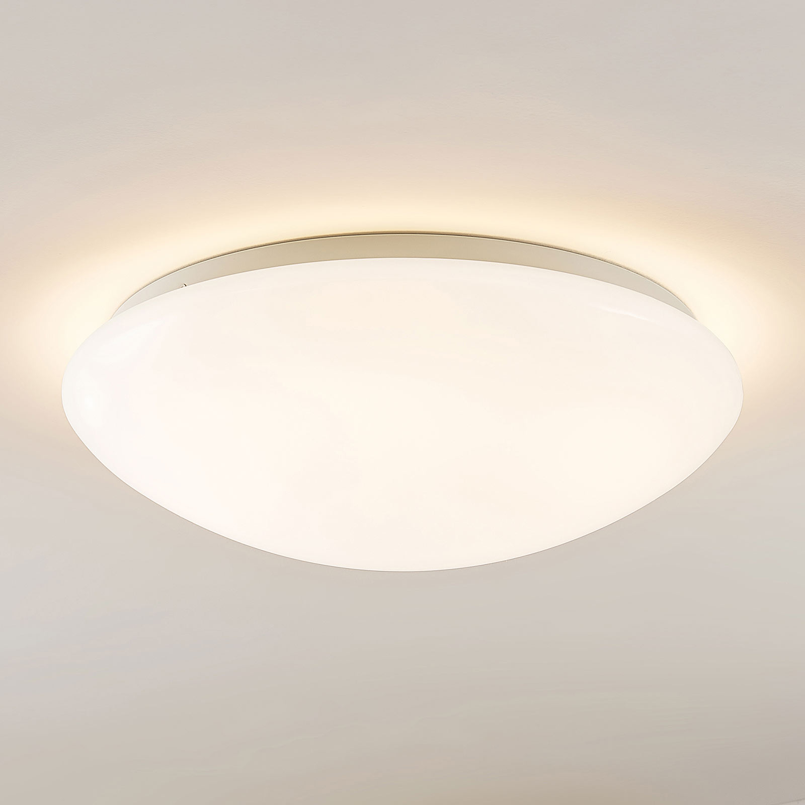 Arcchio Younes LED-Deckenlampe, weiß, rund