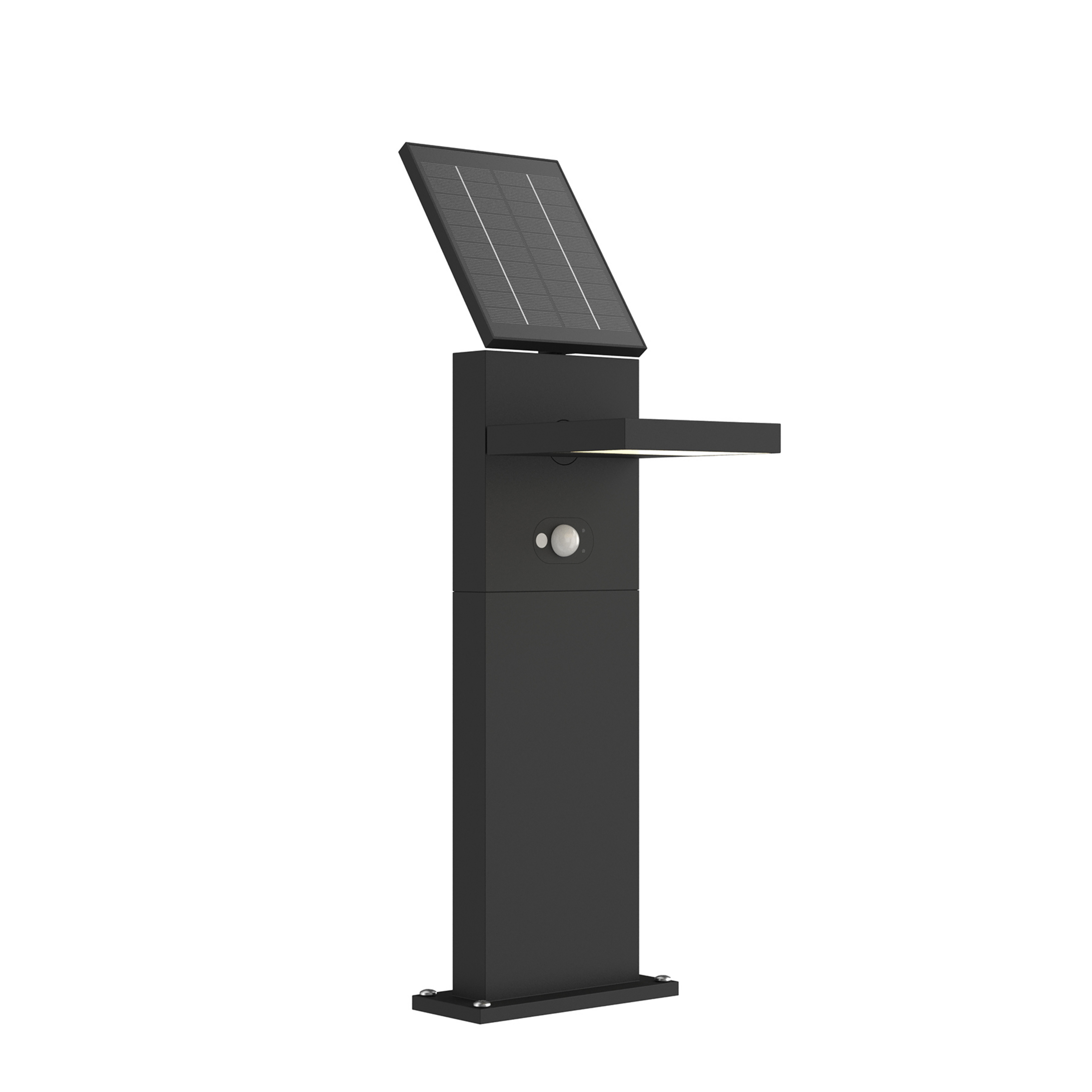 Silvan LED Gartenleuchte H60 w/Sensor Graphite - Lucande