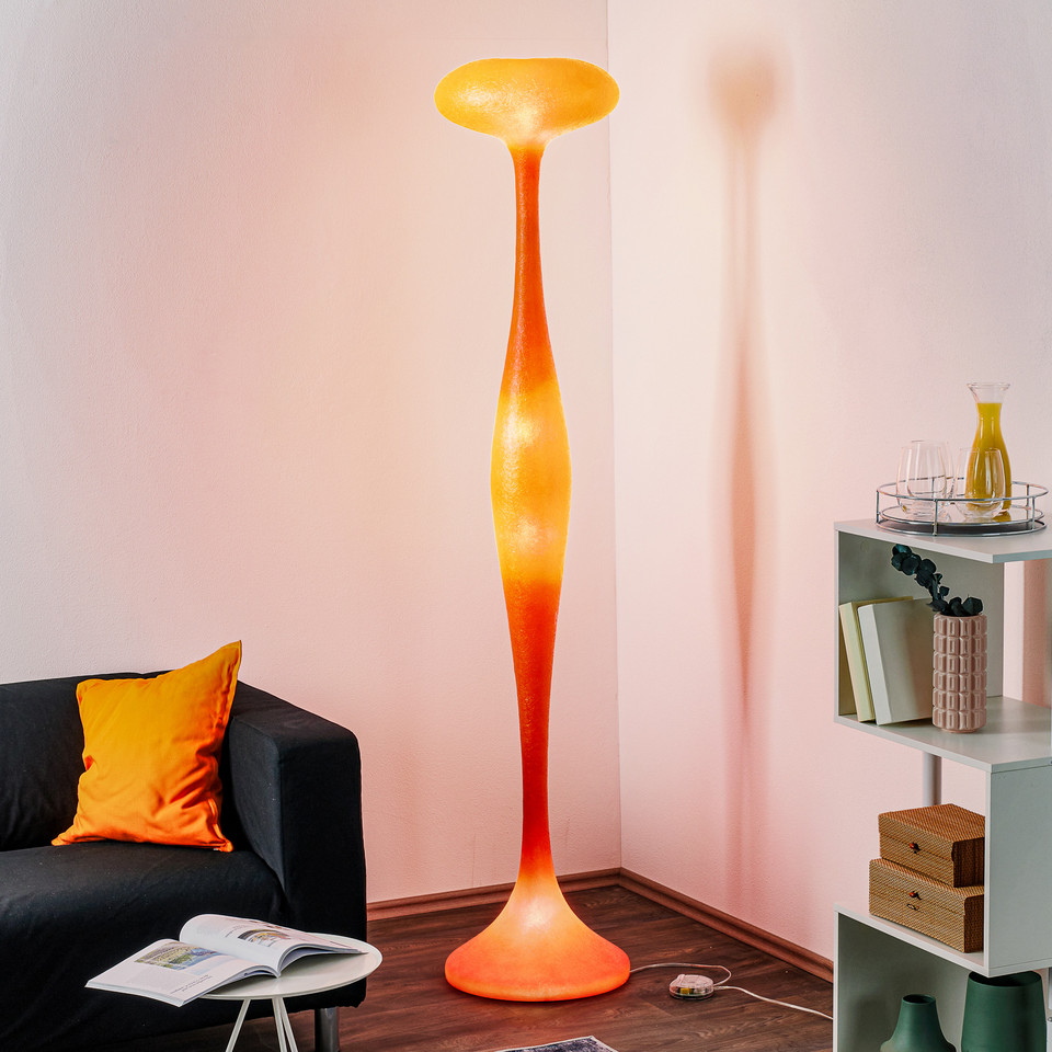 kdln E.T.A. Golvlampa, orange från kdln