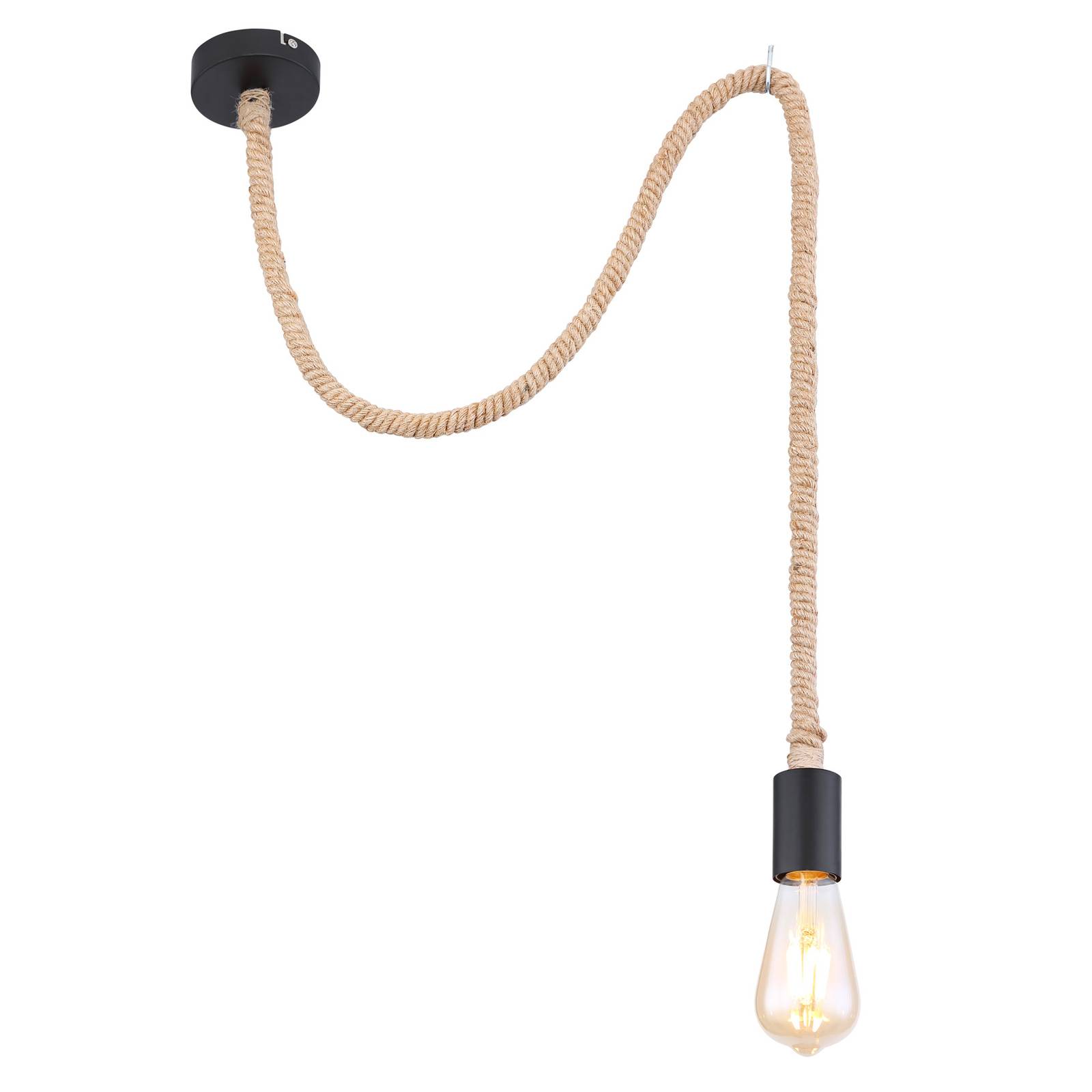 Suspension Ulleu une lampe sans abat-jour