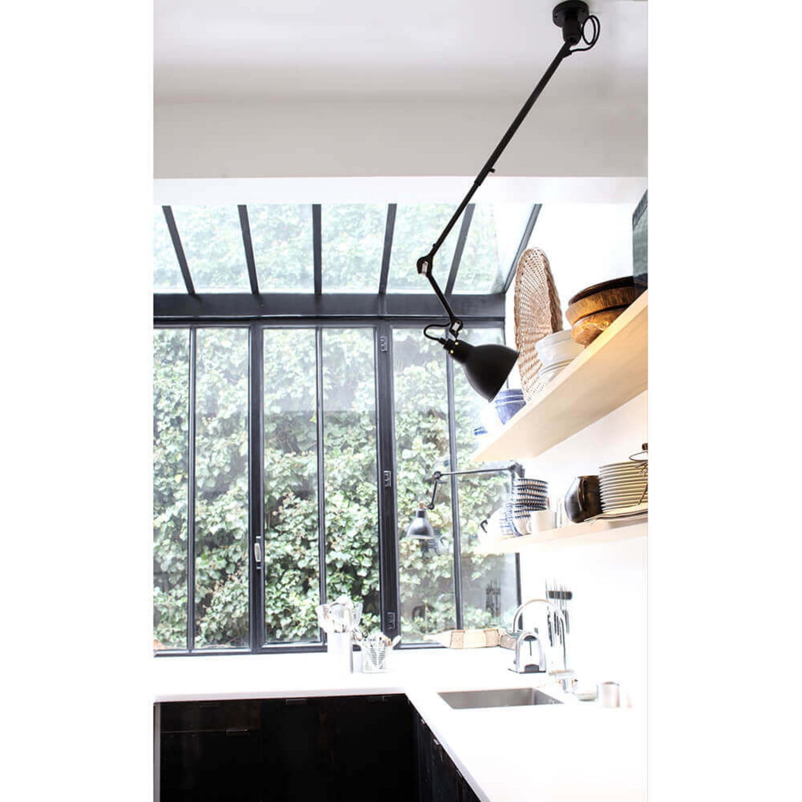 302 Loftlampe Sort Lampe Gras - Stue - Metal