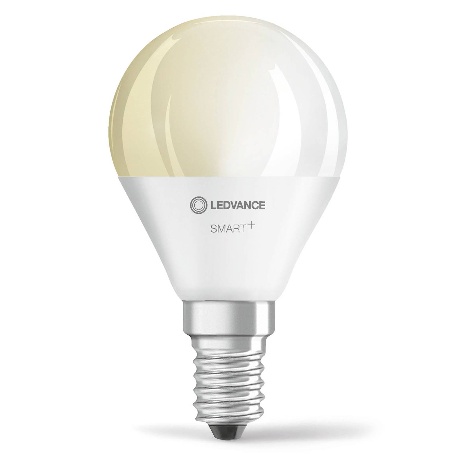 LEDVANCE SMART+ Wi-Fi E14 4.9W teardrop 2700K, E14, 4.9 W, energy efficiency: F, L: 8.95 cm