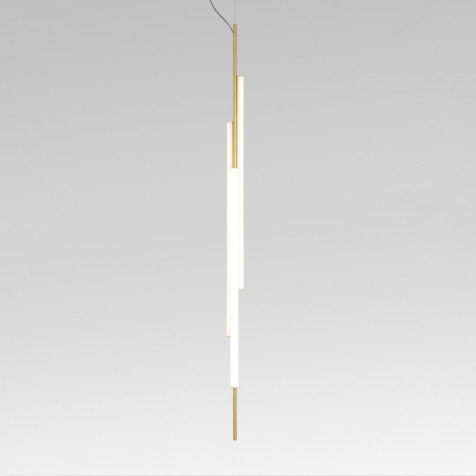 Lampă suspendată LED MARSET Ambrosia 175w/Plug-in 2700K auriu - Camera de zi / sufragerie - Design - Aluminiu