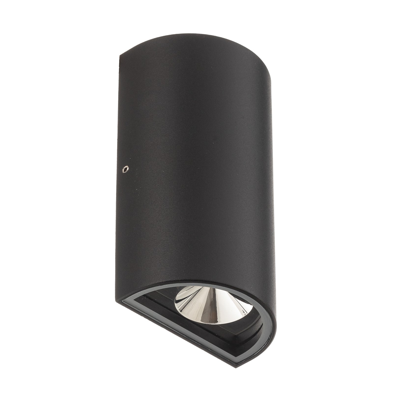 LED-Außenwandlampe Rold, runde Form