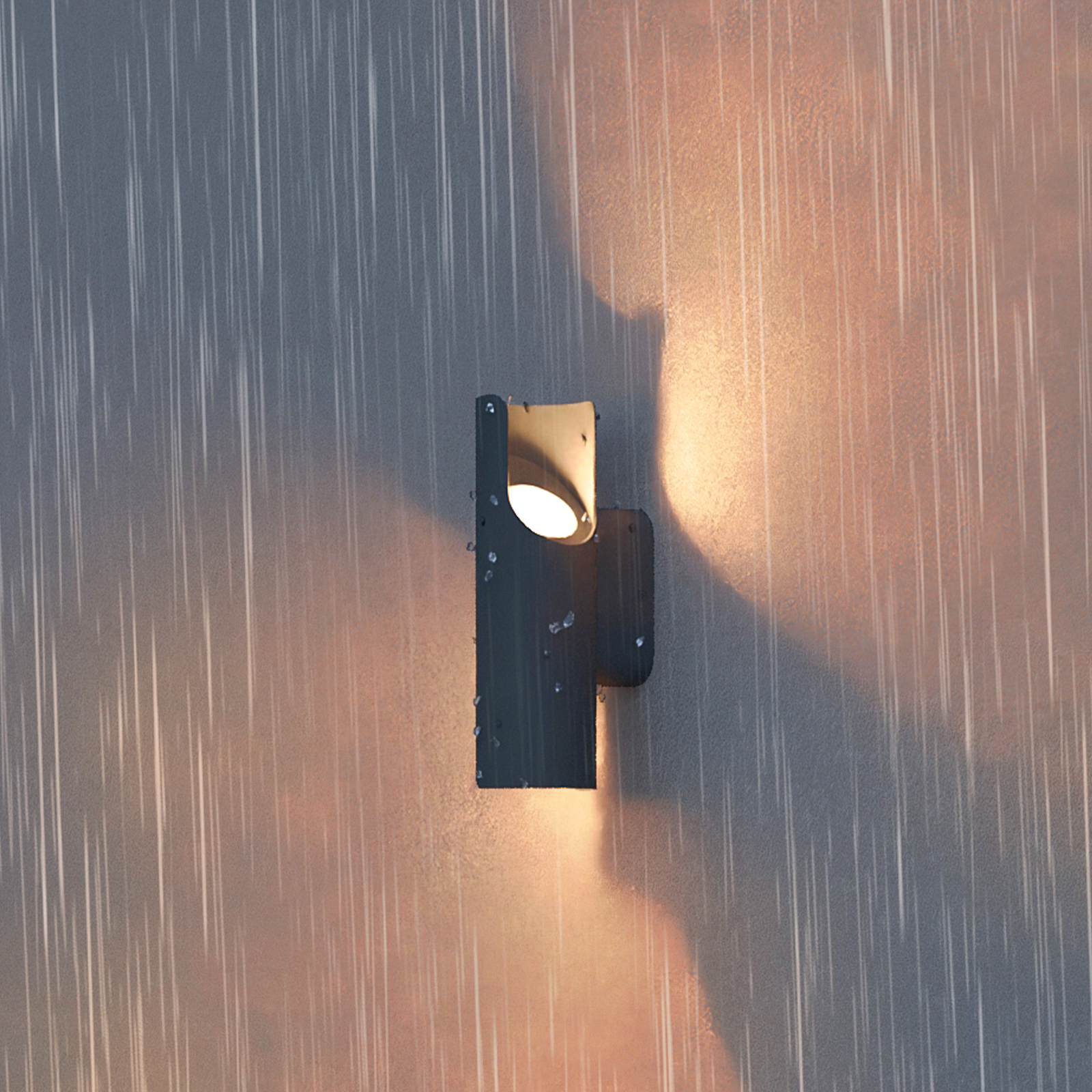 Philips Fira LED kültéri fali világítás, felfelé/lefelé irányuló, antracit, IP44