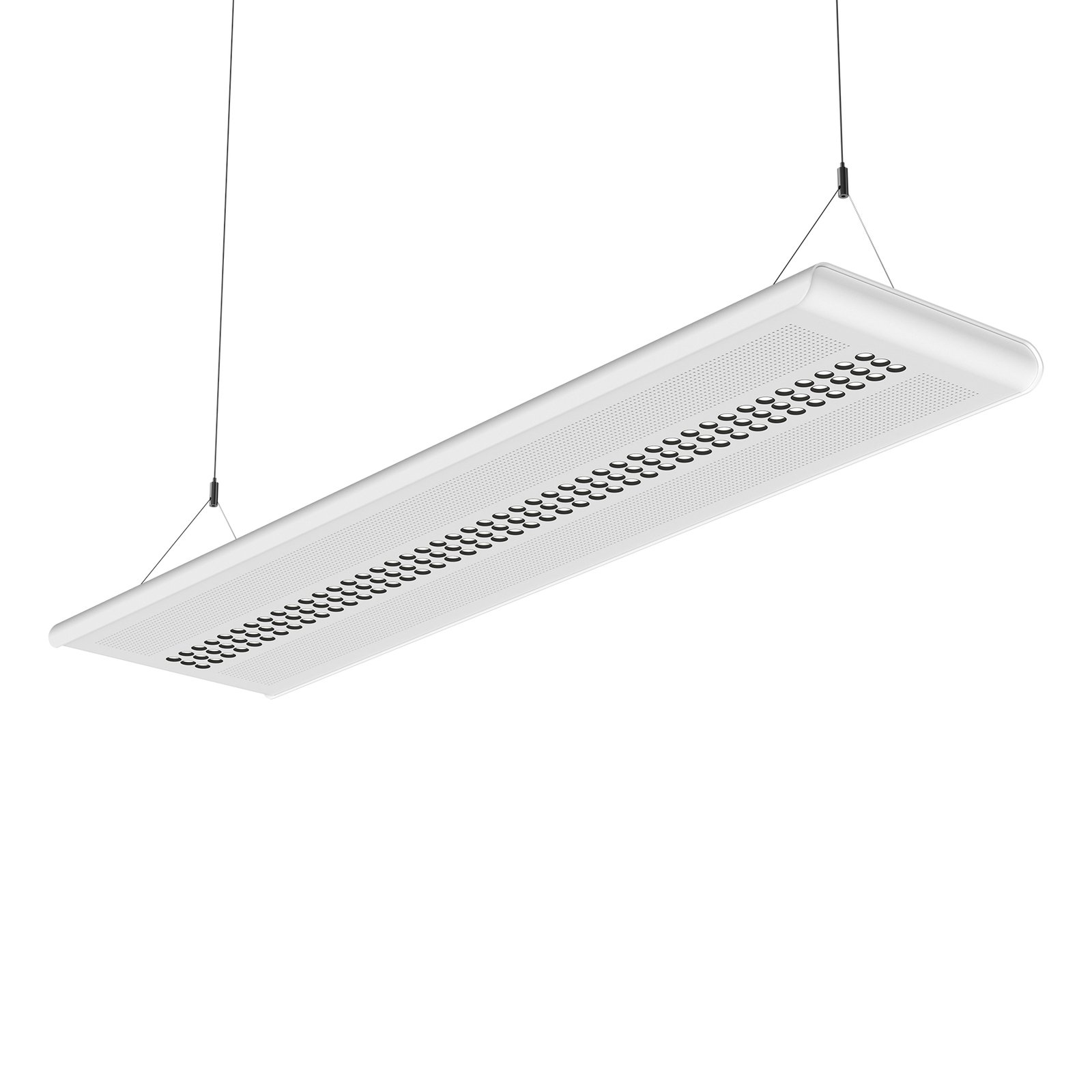 LED-Hängeleuchte Optico weiß DALI 840