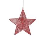 PR Home Bethel dekor-csillag fémből Ø 50 cm piros