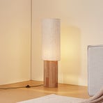 Lindby Stehleuchte Kimiko, Höhe 100 cm, Holz, Papier, E27