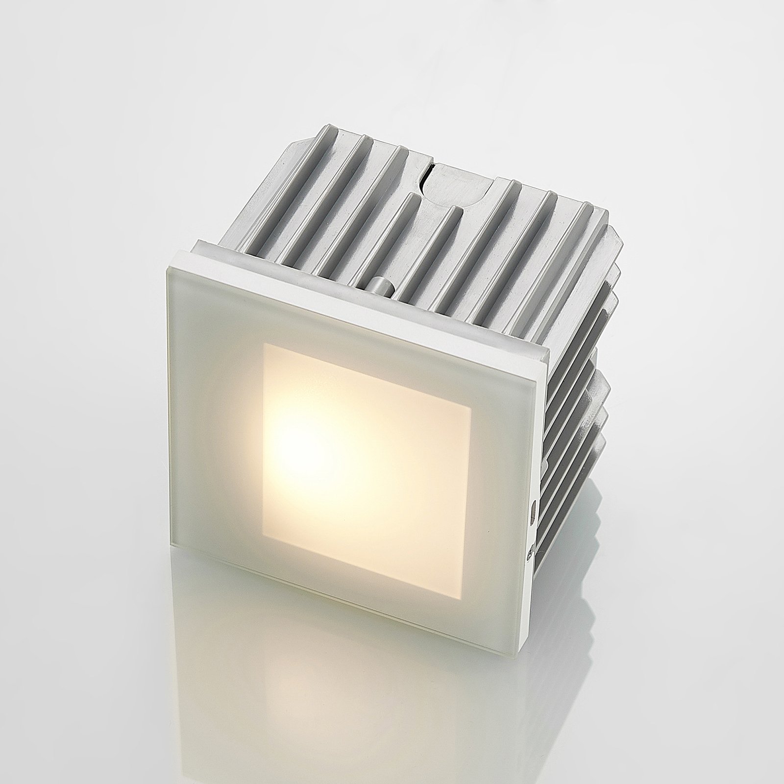 Arcchio Yariki lampa ścienna wpuszczana LED biała
