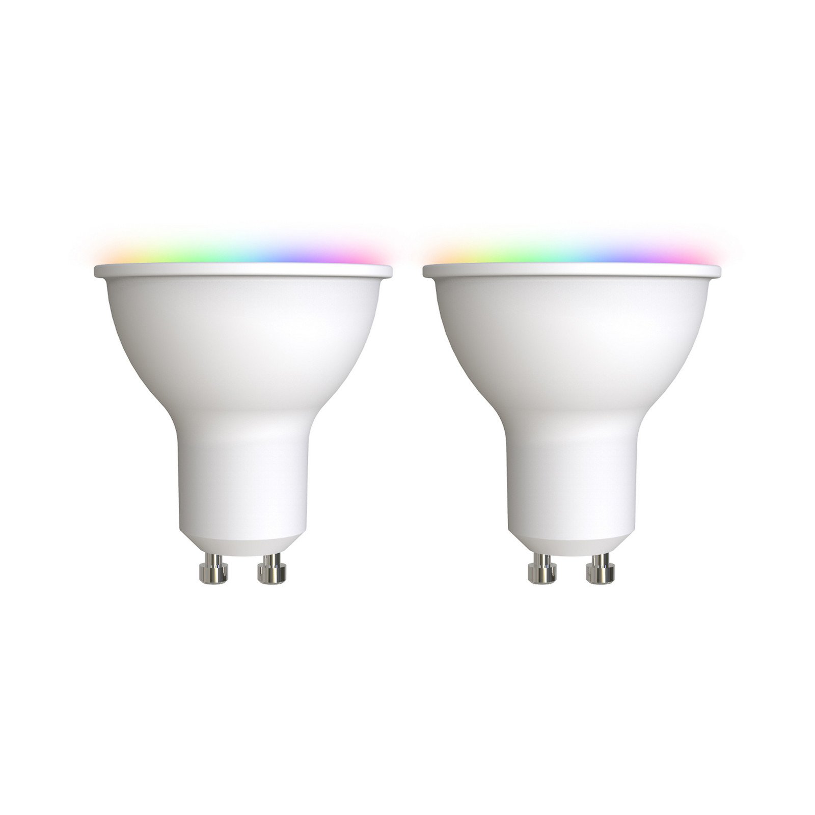 LUUMR Smart LED GU10 de plastic 4.7W RGBW CCT Tuya opal set de 2