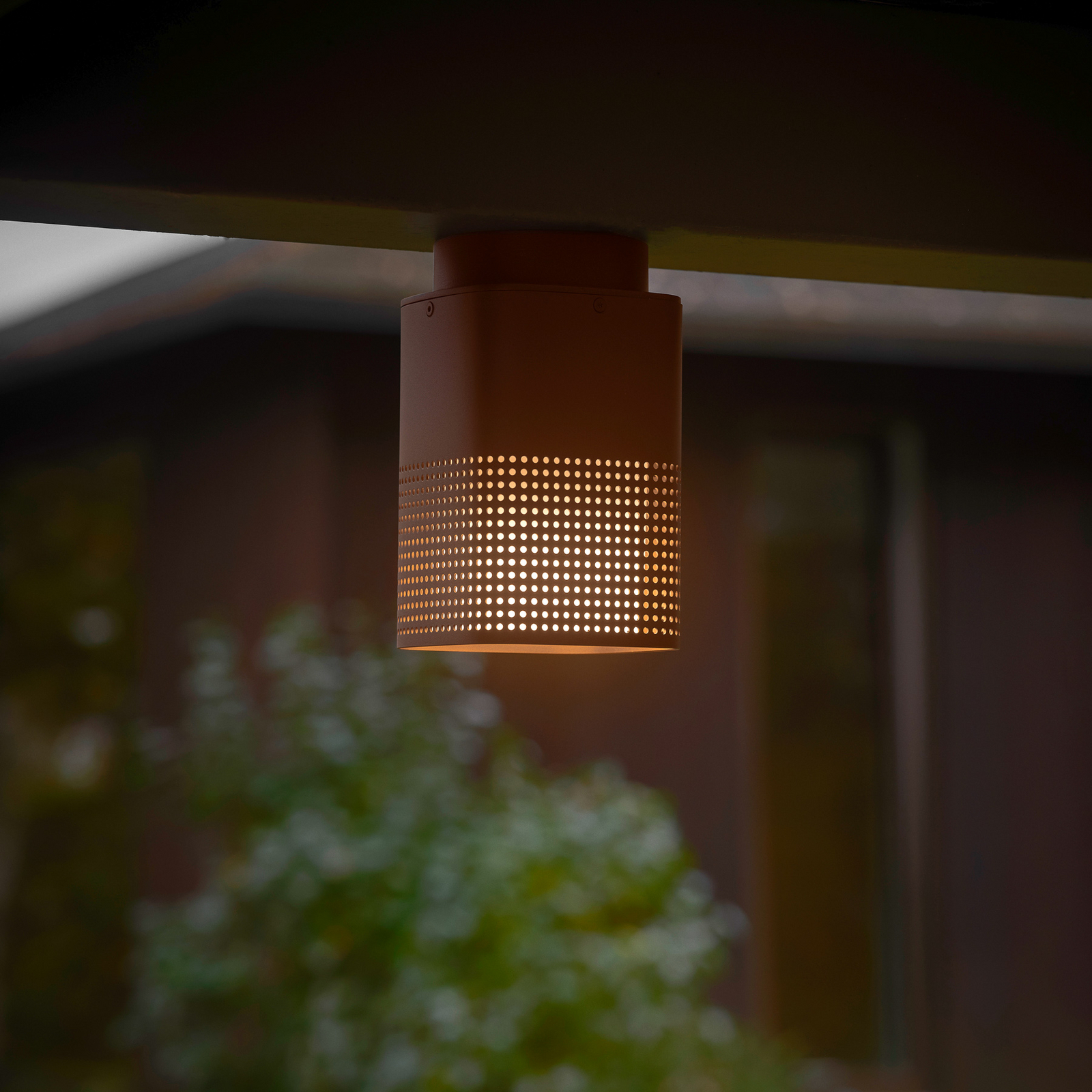 Venkovní bodové svítidlo Sidara Seaside, hnědá metalíza, IP54, E27 Venkovní bodové svítidlo Sidara Seaside, hnědá metalíza, IP54, E27