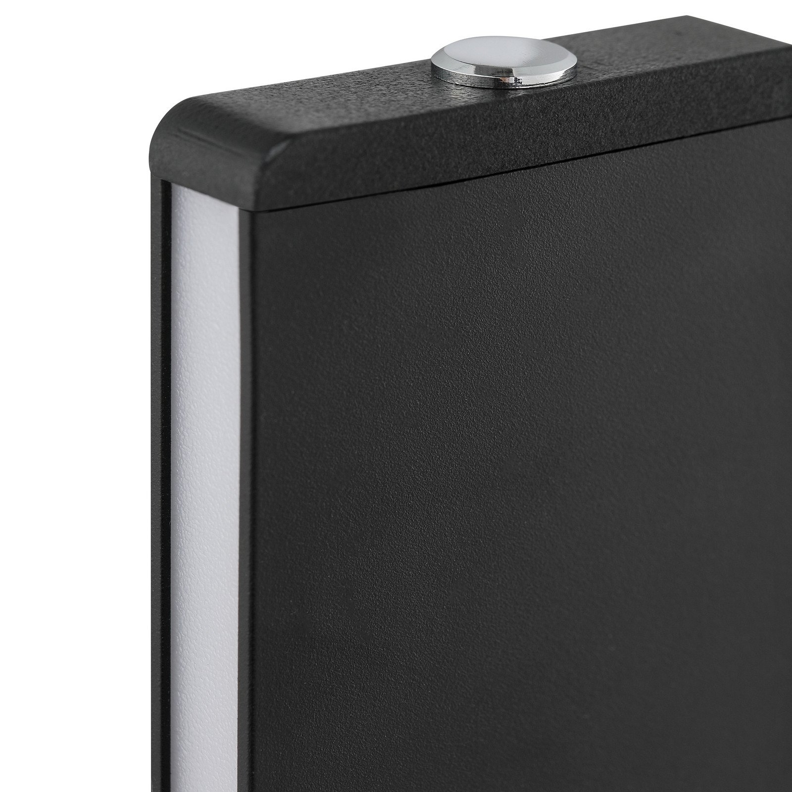 Brilliant Lampa de masă LED Arcus negru/maro înălțime 56 cm metal/lemn - Camera de zi / sufragerie - negru maro