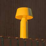 MARSET Bicoca LED namizna svetilka z možnostjo polnjenja, rumena