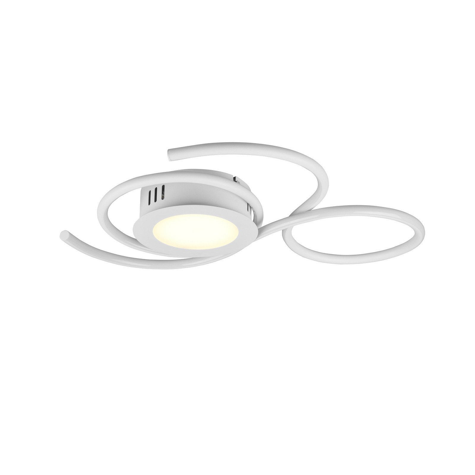 Trio Lighting Plafonieră LED Jive 50cm alb mat - Camera de zi / sufragerie - design - alb mat alb - Metal