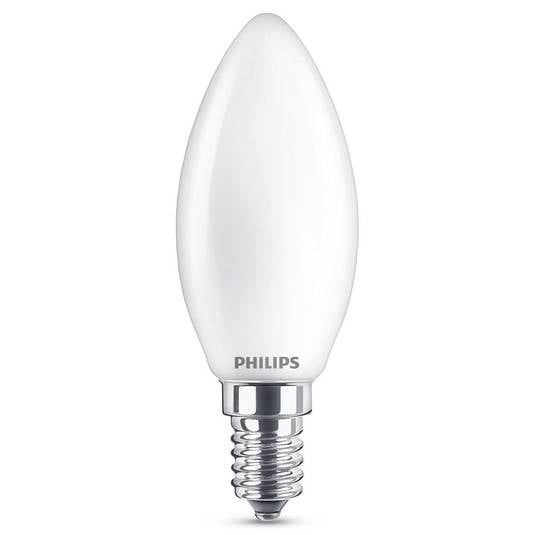 Philips LED svijeća E14B35 4,3W 827 opal