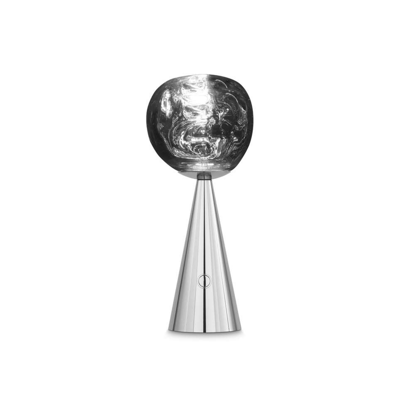 Melt Portable Candeeiro de Mesa Silver - Tom Dixon