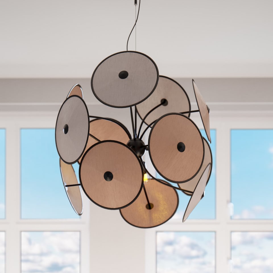 By Rydéns Cappello Ljuskrona Ø82, beige från By Rydéns