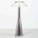 Space Outdoor Bordslampa Krom - Kartell