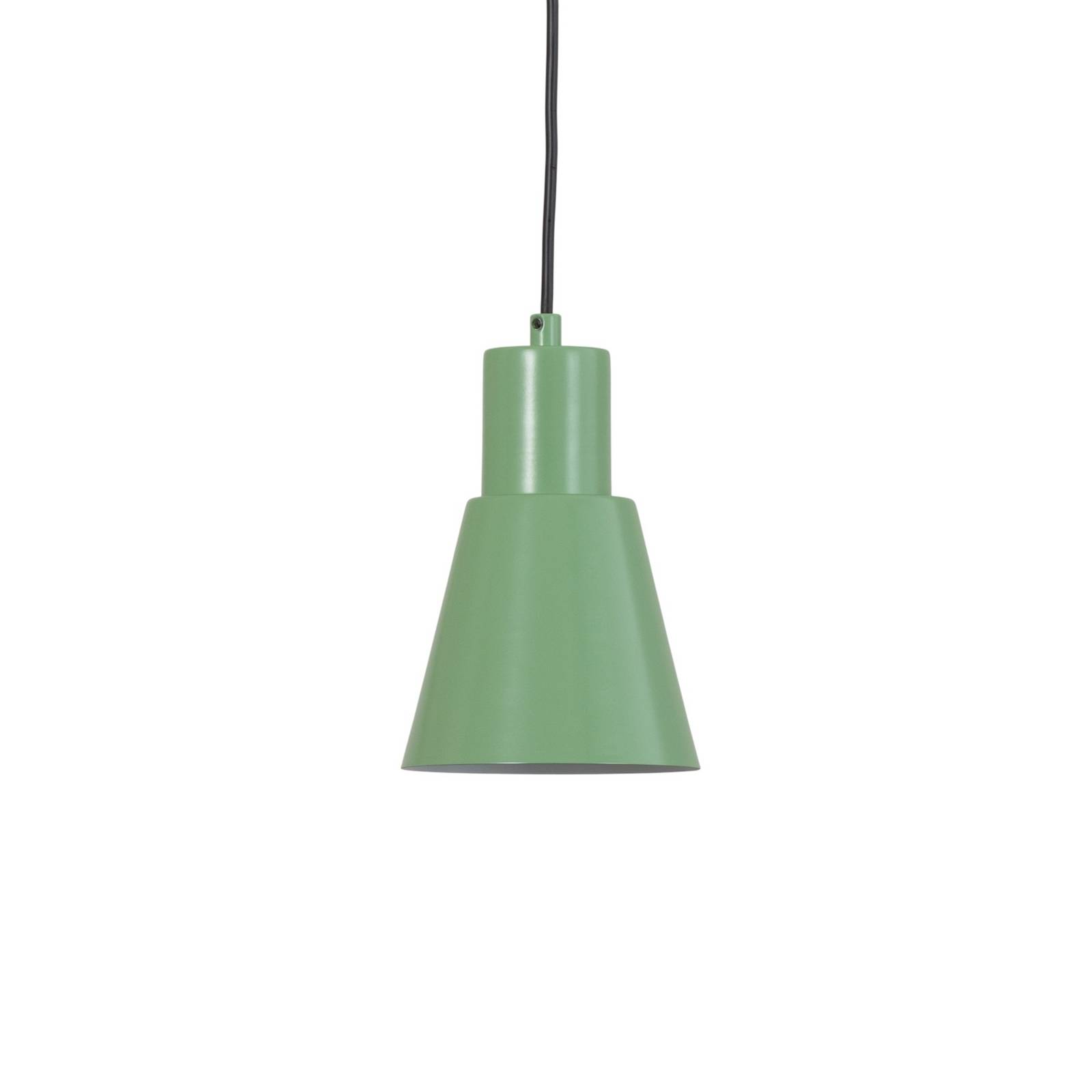 Żyrandol Konikkem, miętowo-zielona, metal, Ø 14 cm, E27