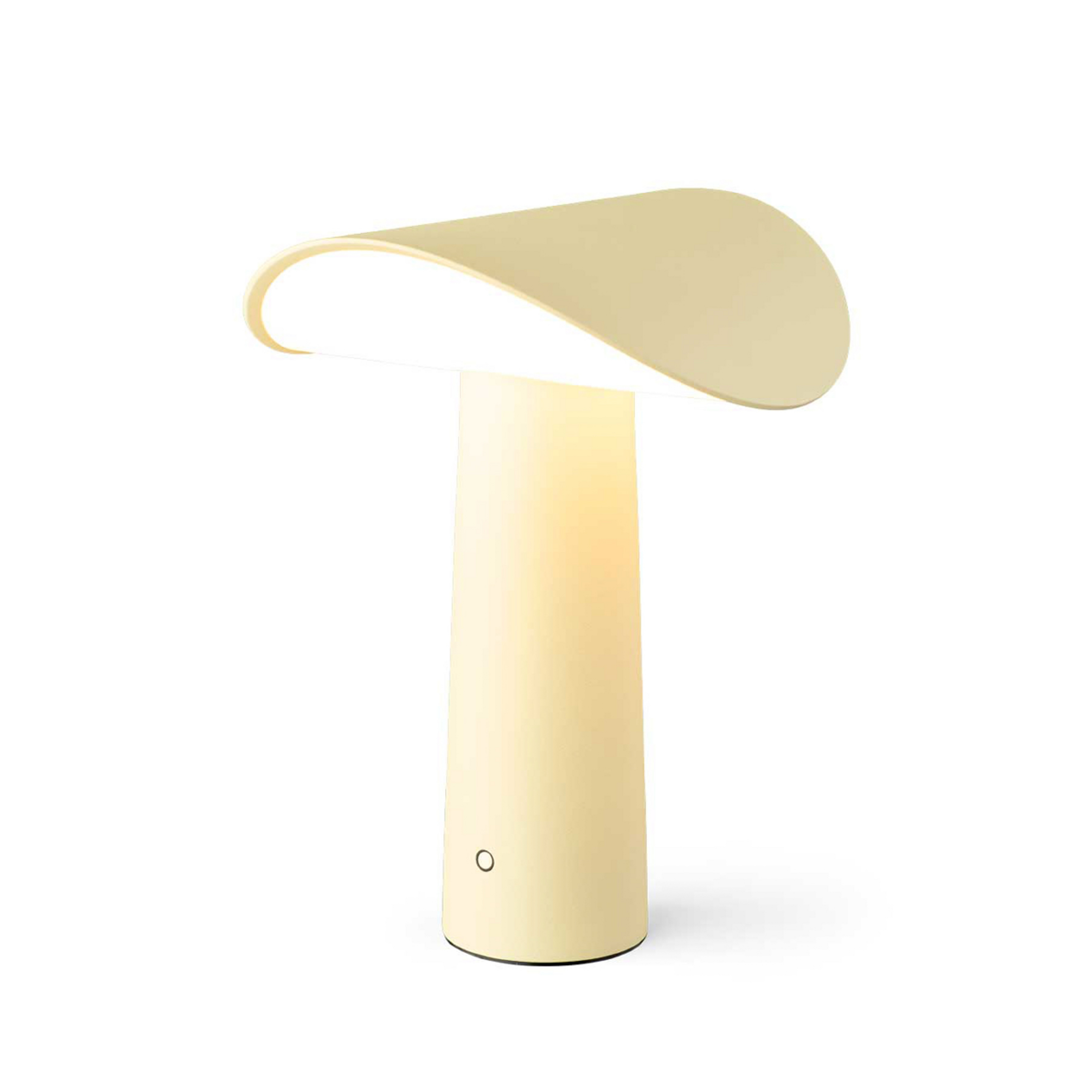 Lium LED-batteridriven bordslampa, ljusgul, 2 700 K, USB - GEJST