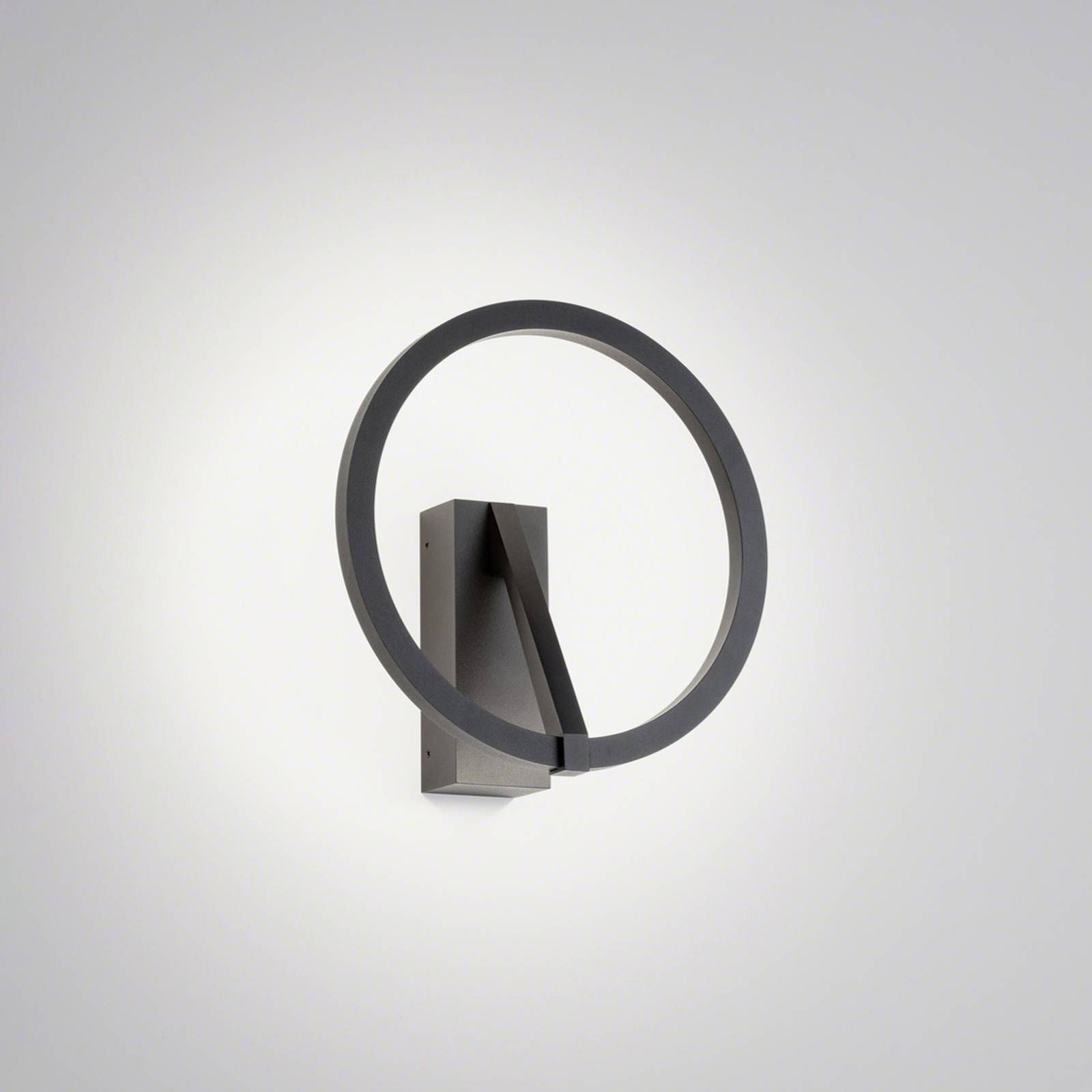 Helestra Elara LED-vägglampa indirekt dim svart