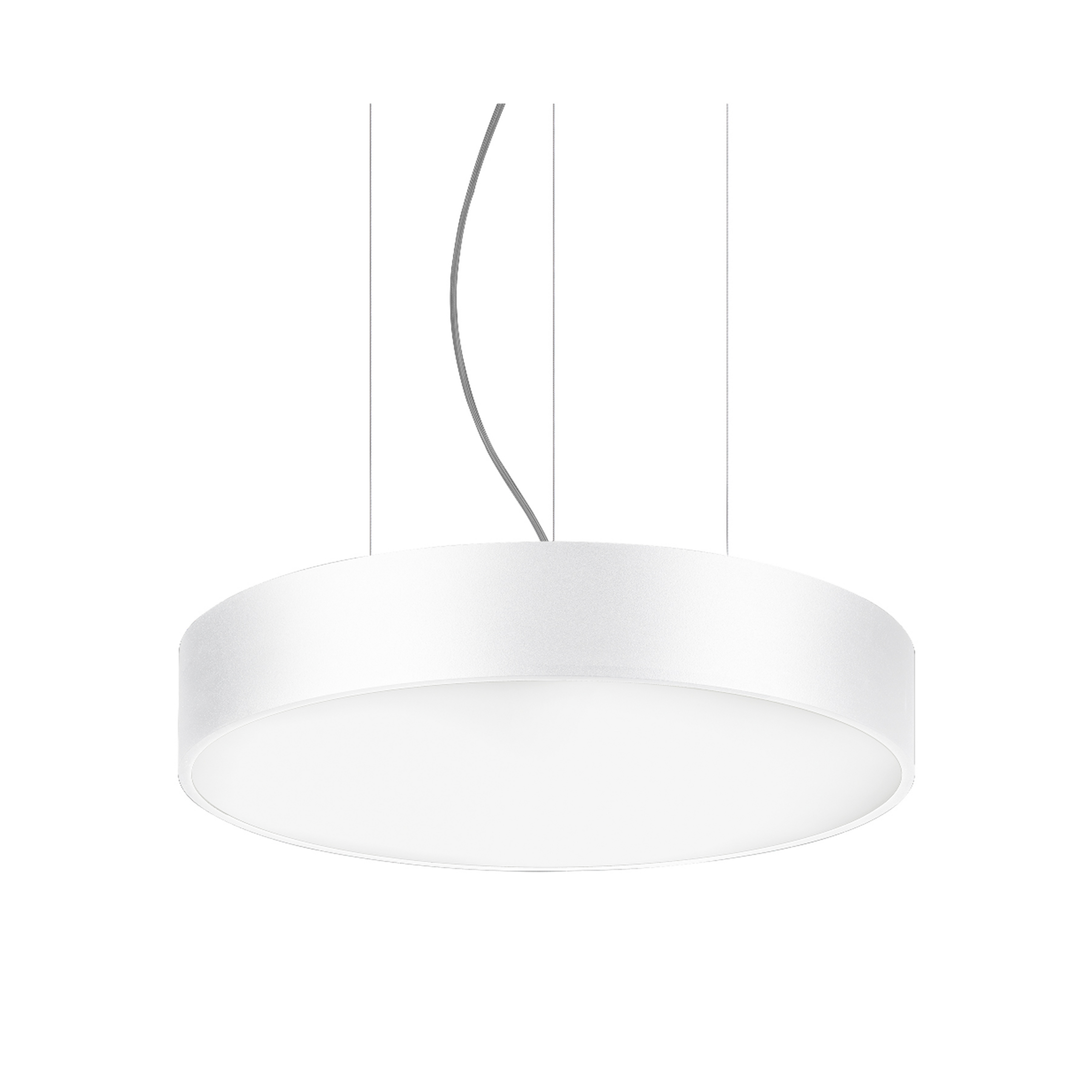 BRUMBERG Biro Circle direct Ø 60 cm, on/off, blanc, 3000 K