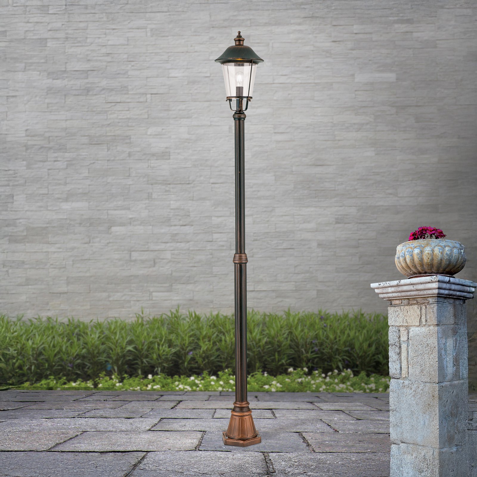 Mariella lamp post, 1-bulb