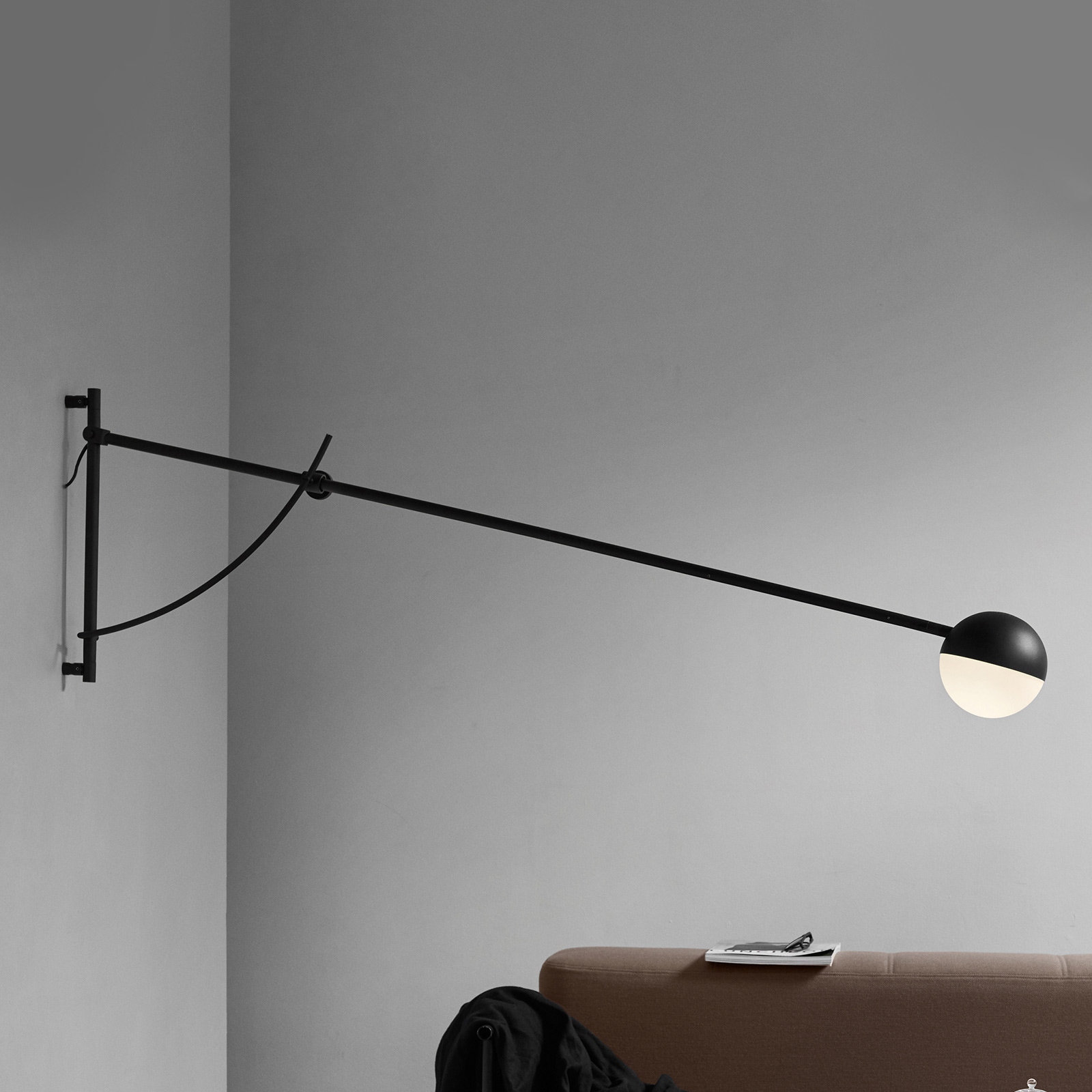 Balancer Wandleuchte Black - Northern