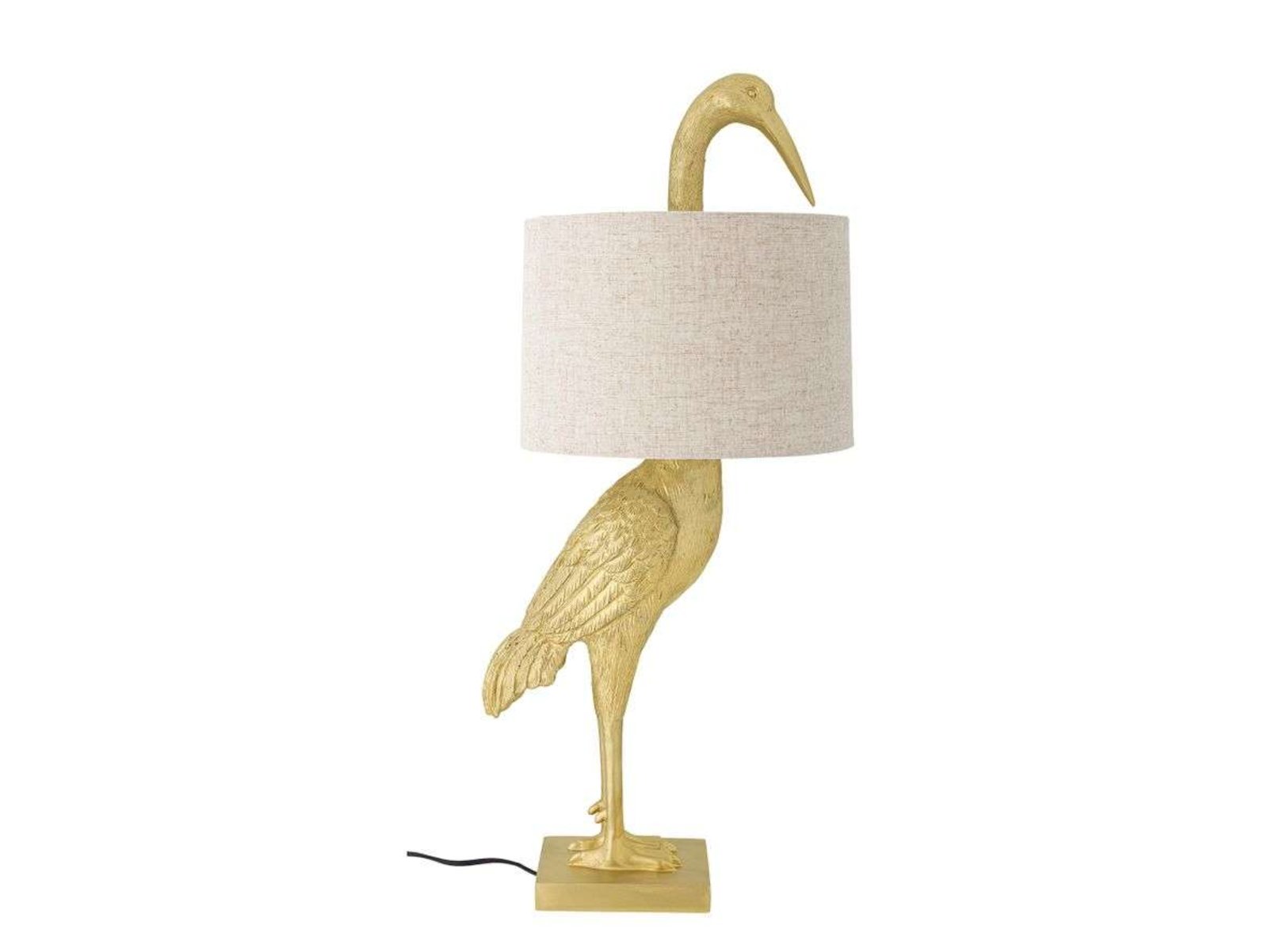 Heron Table Lamp Gold - Bloomingville