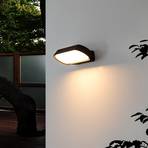 Luzande Badriya LED para parede exterior, largura 25 cm